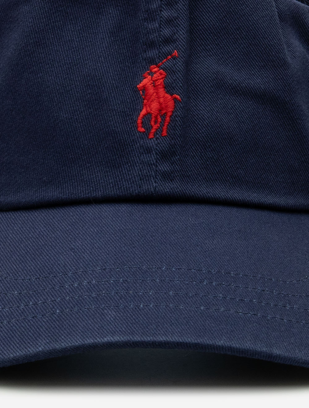 Cotton Chino Baseball Cap Navy