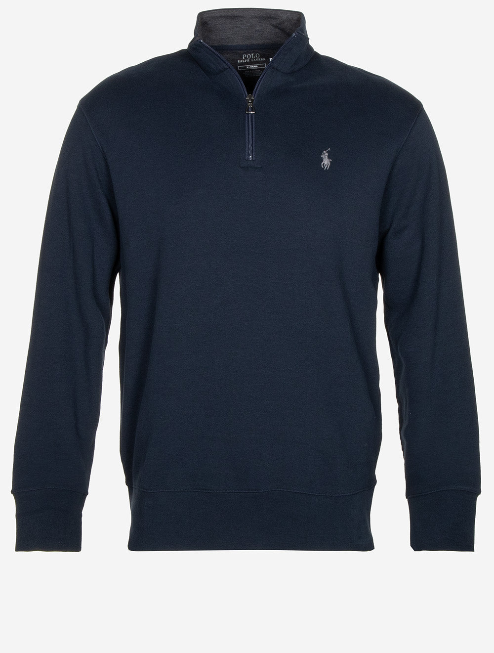 Quarter Zip Jersey Pullover Cruise Navy