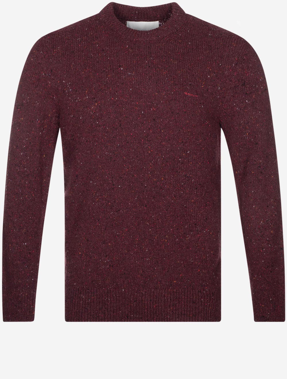 Gant Wool Neps Crew Neck Plumped Red MI