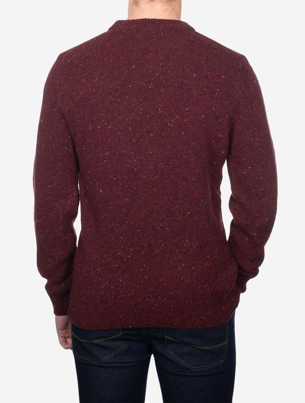 Gant Wool Neps Crew Neck Plumped Red AI2