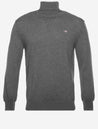 Gant Cotton Wool Rollneck Dark Grey Melange MI