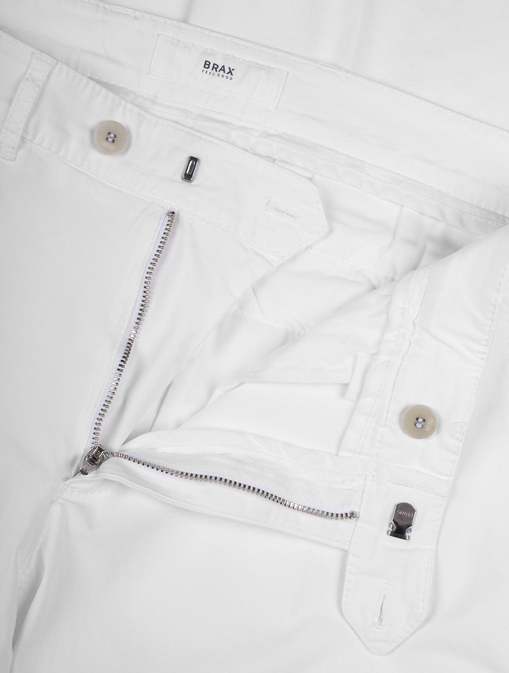 Brax White Everest Cotton Chino AI5