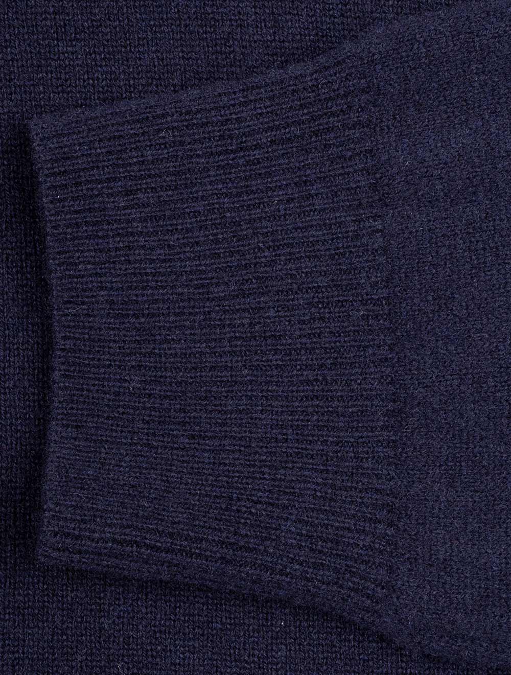 Superfine Lambswool Crew Neck Marine