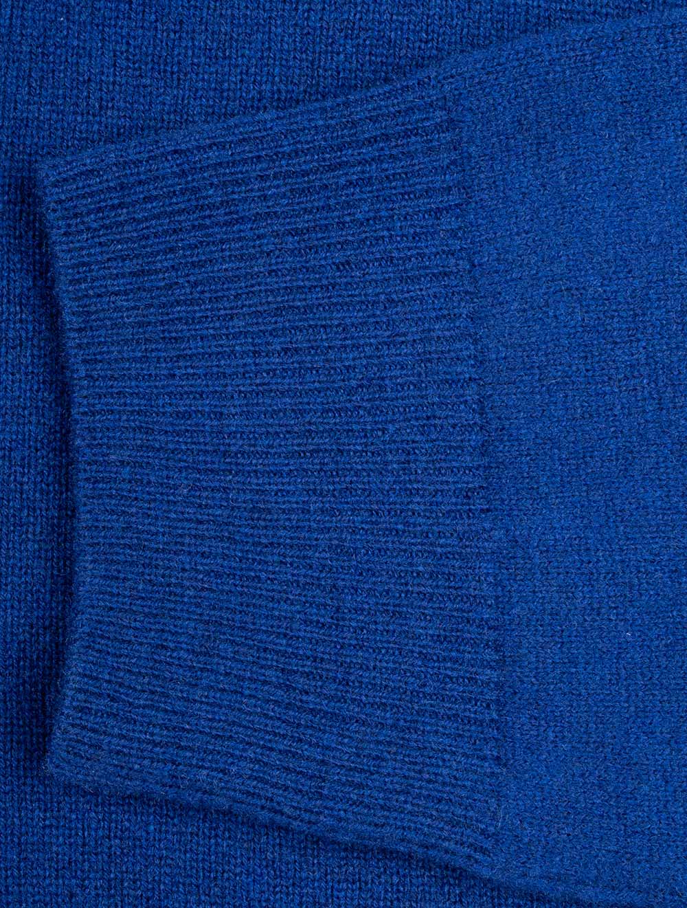 Gant Superfine Lambswool Half Zip College Blue AI5