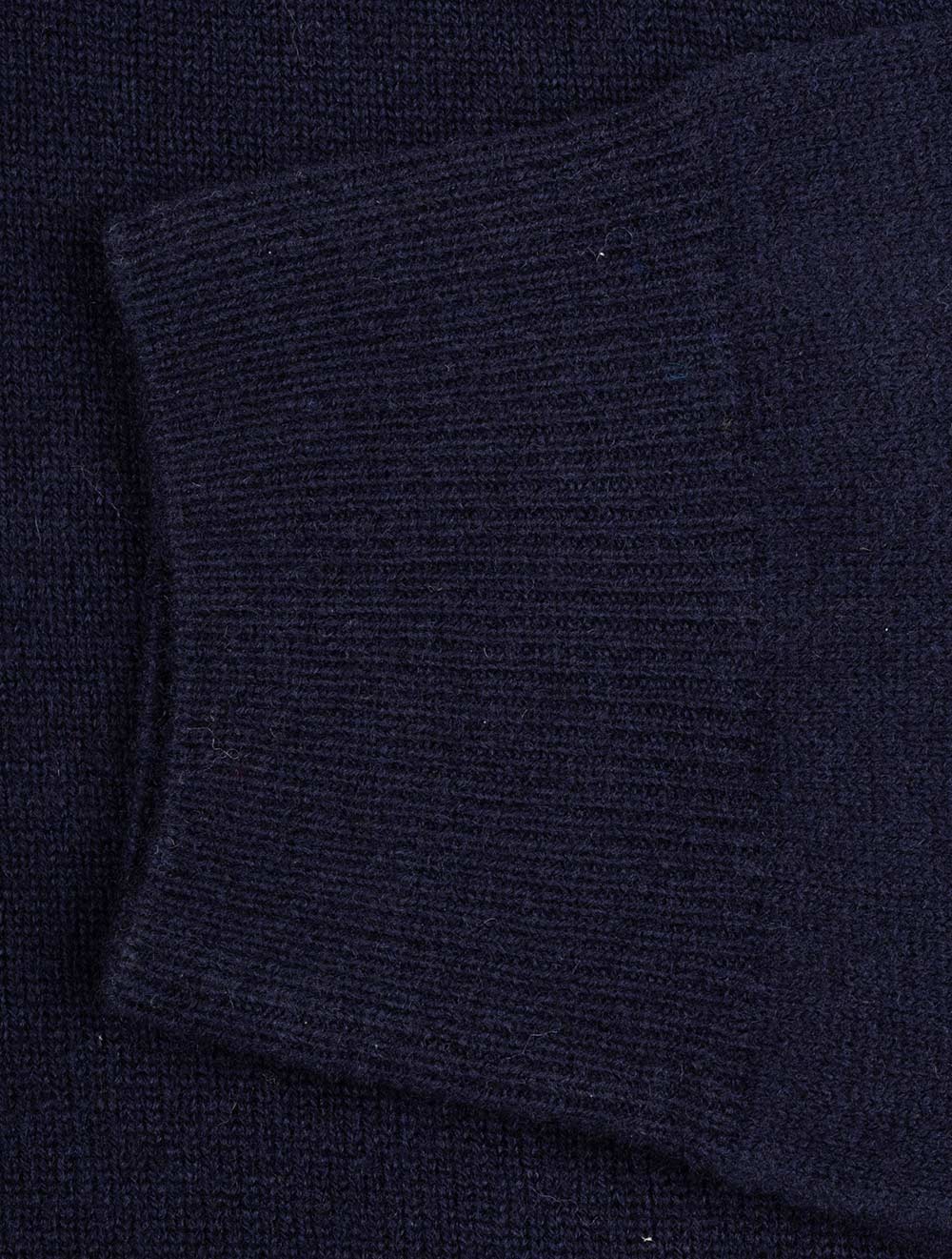 Gant Superfine Lambswool Half Zip Marine AI5