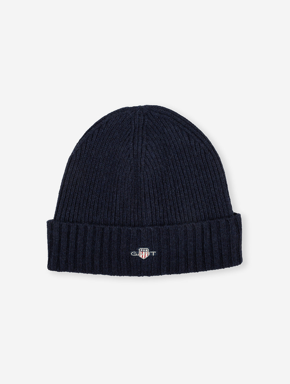 Unisex Shield Wool Beanie Marine