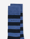 Gant Barstripe And Solid Socks 2 Pack Vintage Blue AI1