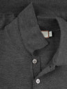 Canali Long Sleeve Polo Merino Grey AI4