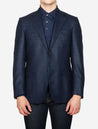 Canali Wool Silk Cashmere Kai Blazer Blue AI2