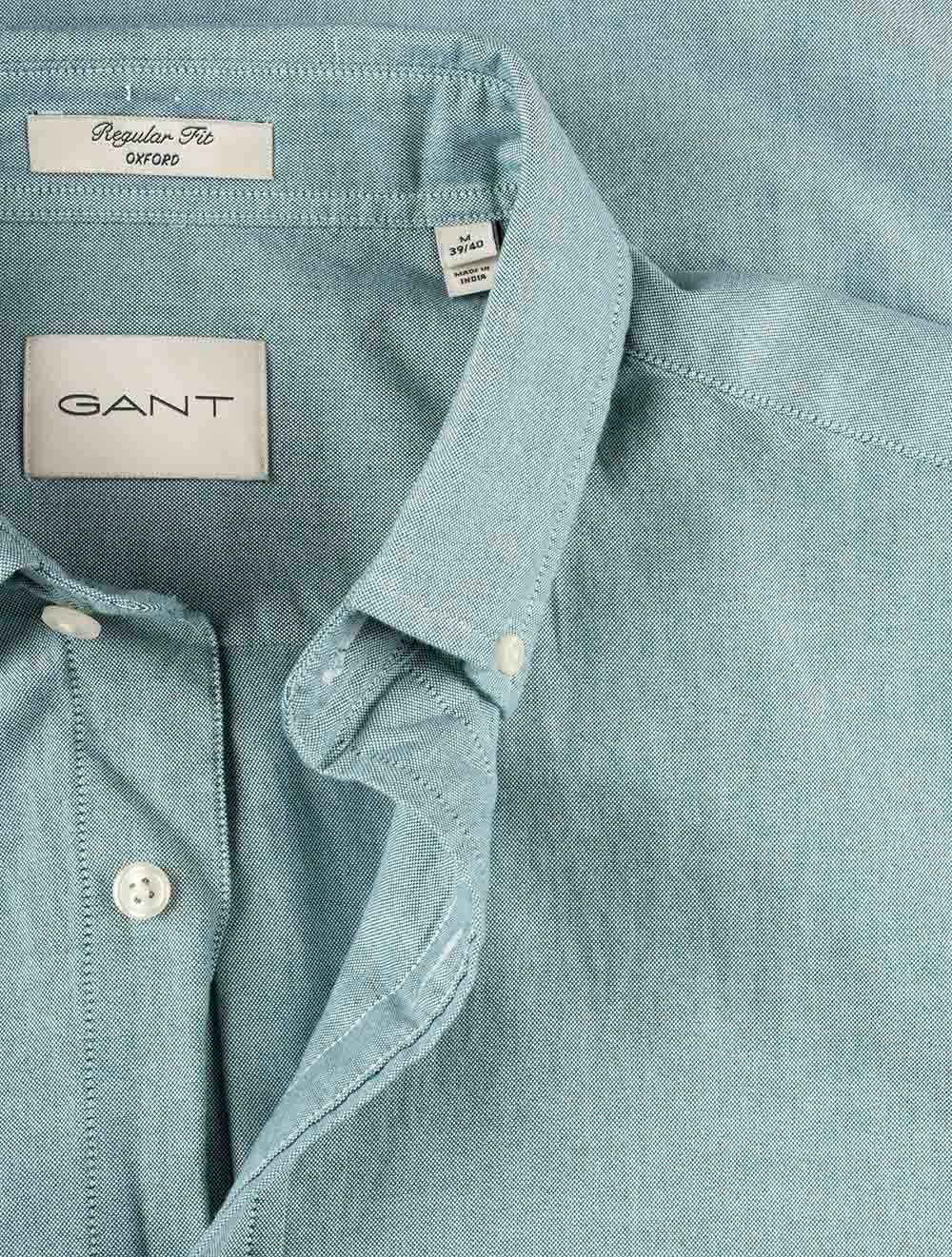 Gant Regular Classic Oxford Shirt Deep Forest Green AI3