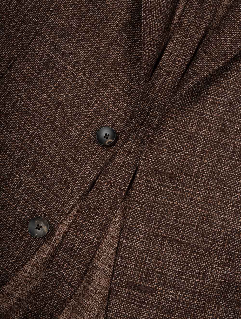 Lardini Weave Jacket Brown AI2