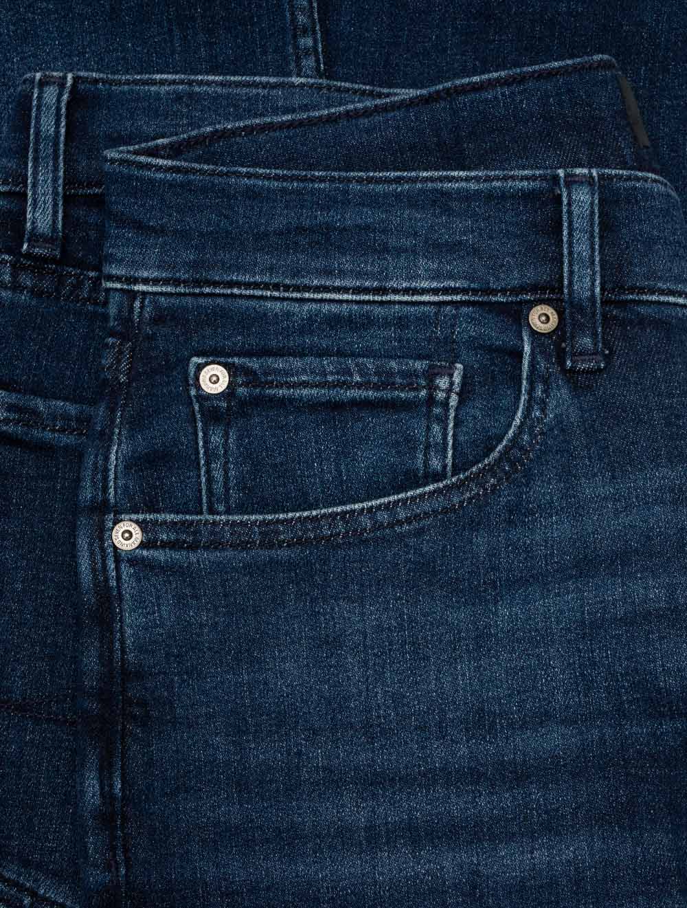 7FAM SLIMMY GREGALE JEANS-Blau