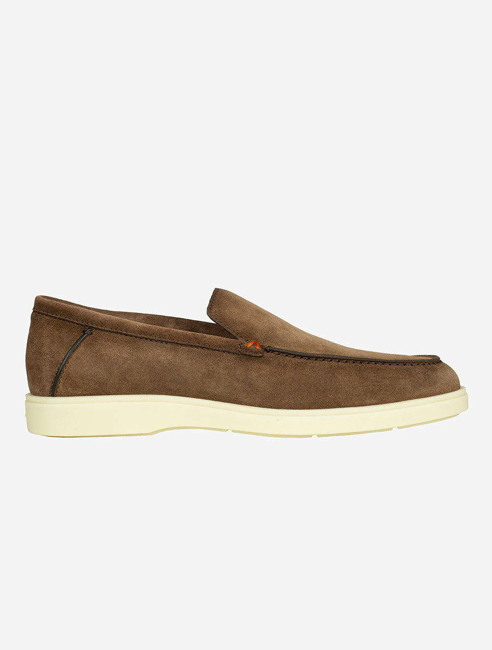 Santoni SANTONI Slip On Tumbled Shoe Light Brown AI2