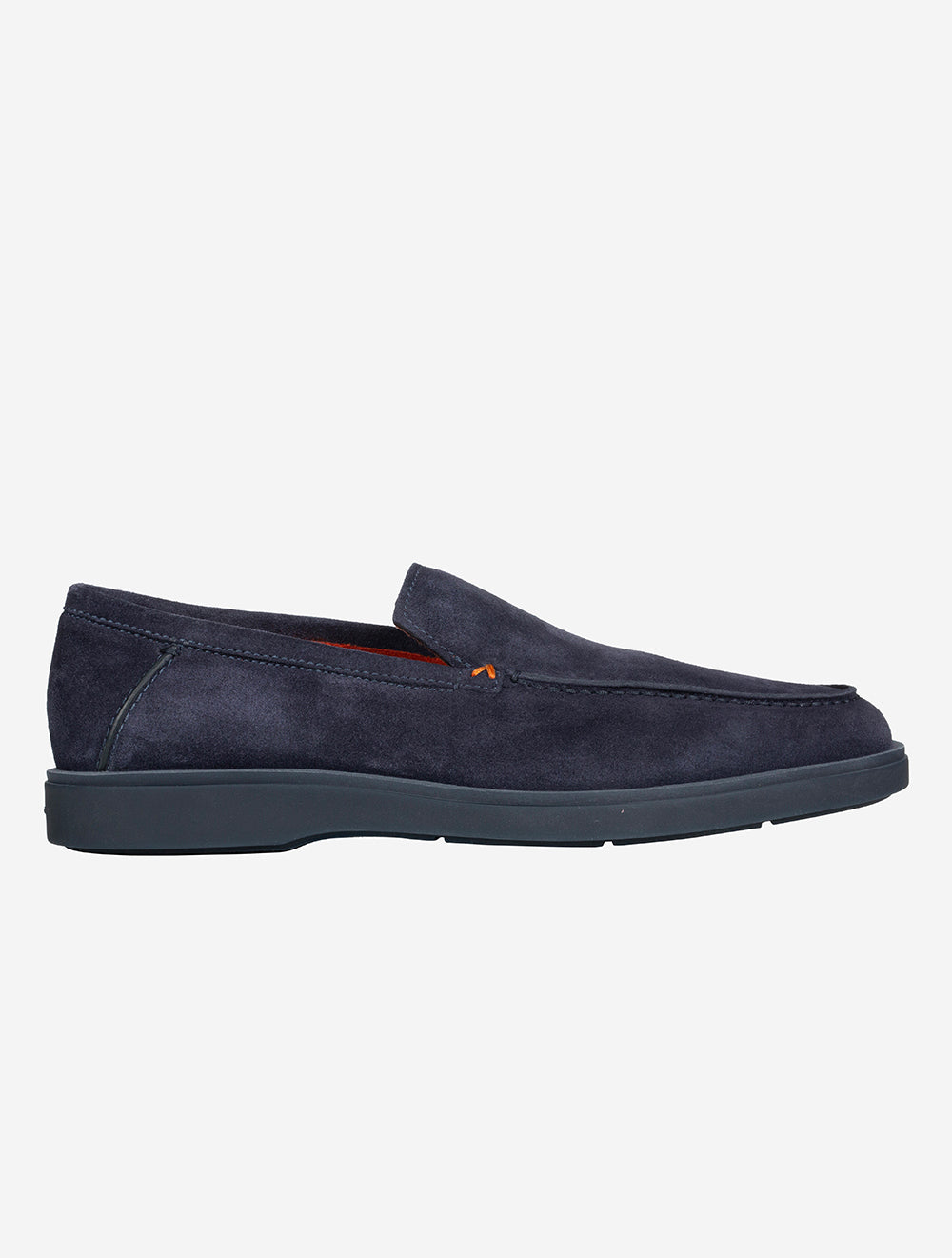 Santoni SANTONI Slip On Tumbled Shoe Navy AI2