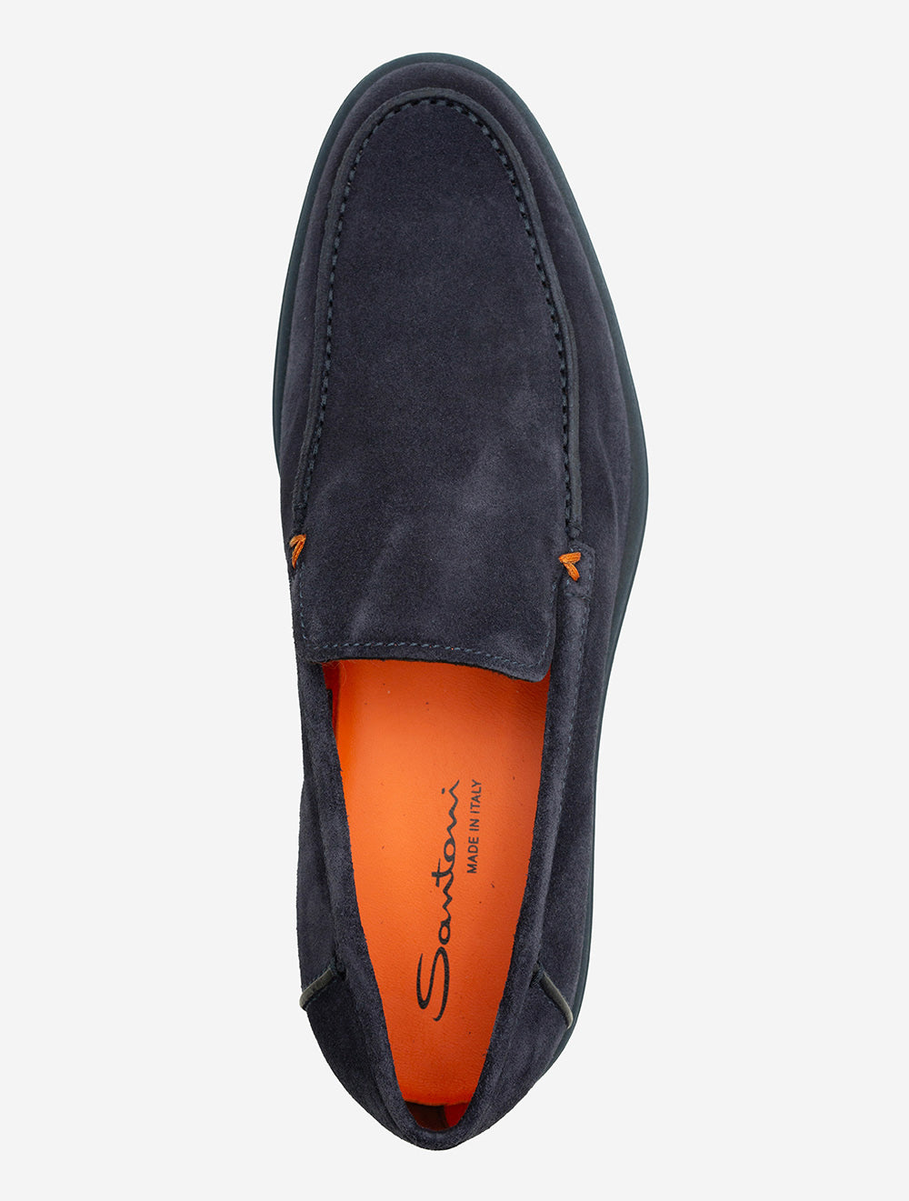 Santoni SANTONI Slip On Tumbled Shoe Navy AI4