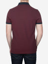 Barbour Essential Sports Polo Mix Dark Red AI2