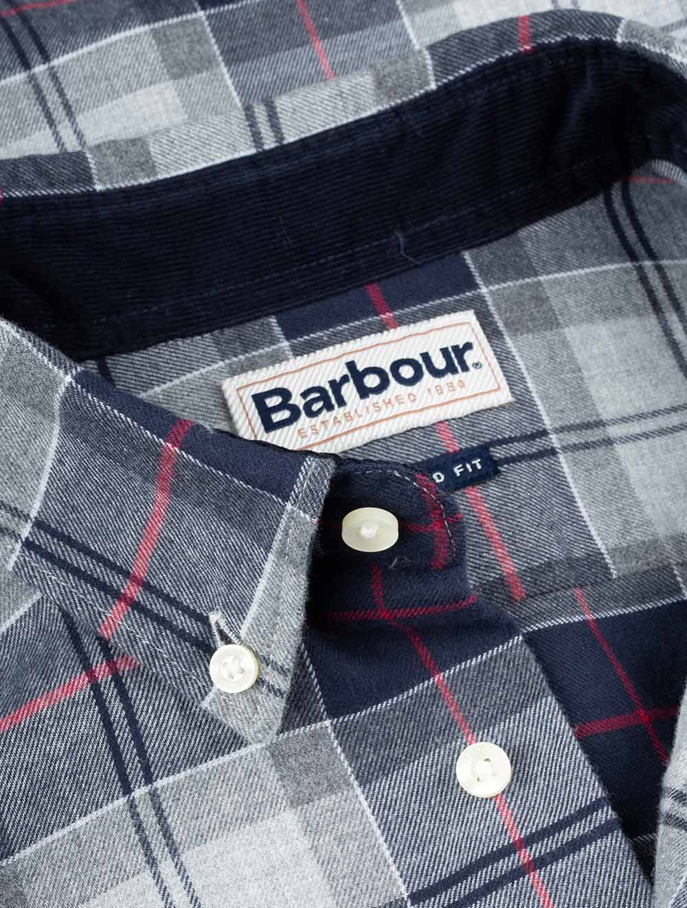 Barbour Fortrose Tailored Tartan Shirt - Cordovan