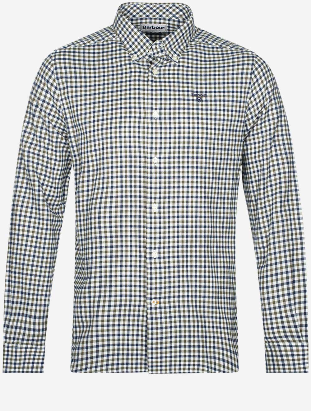 Chemise sur mesure Finkle Olive