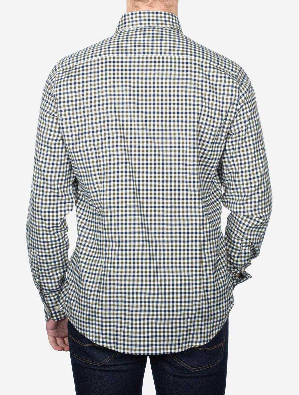 Chemise sur mesure Finkle Olive