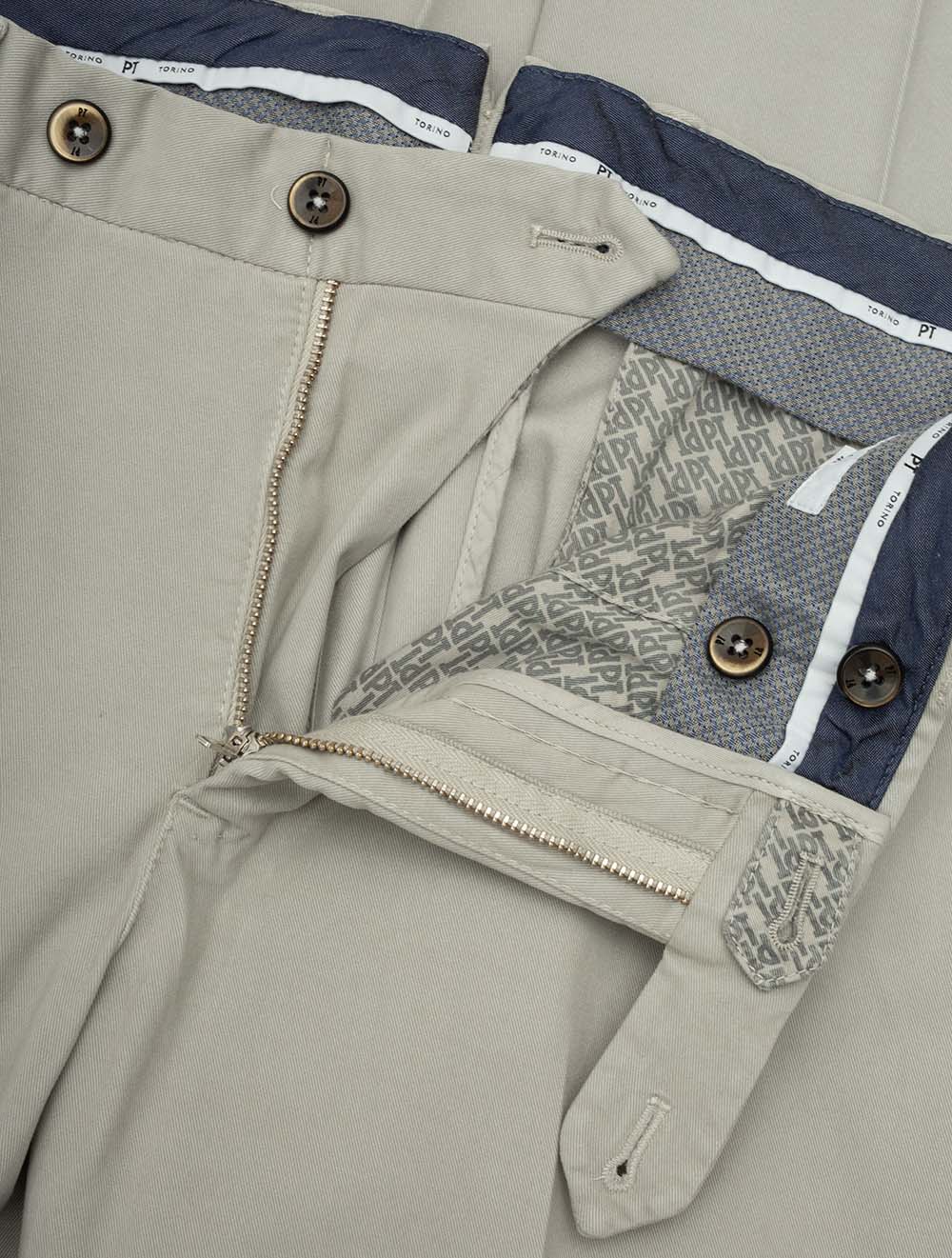 Chino en coton Stone