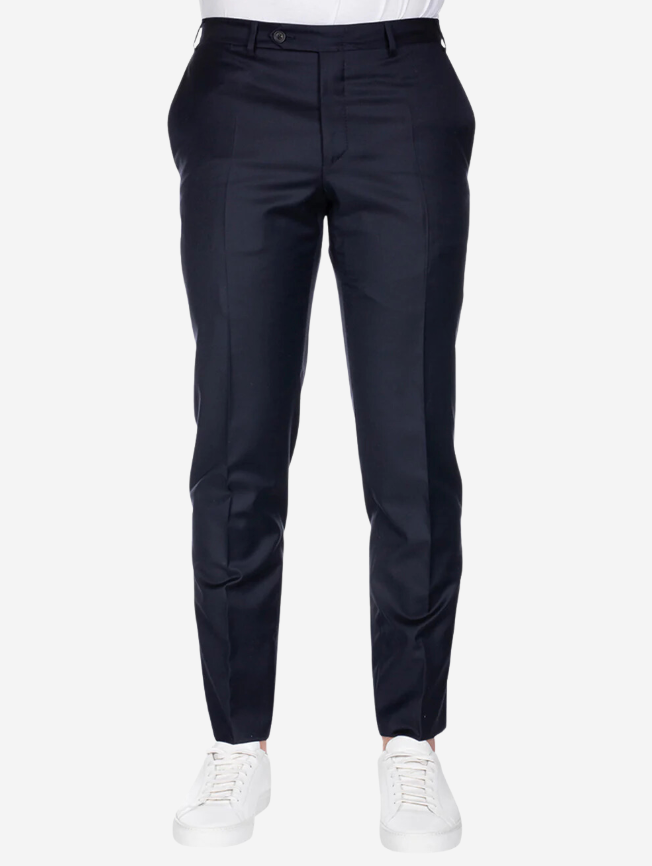 Super 150 Exclusive Trousers Navy