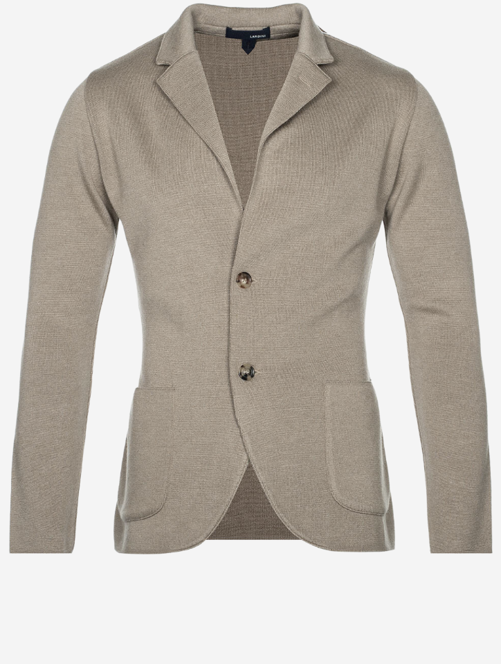 Lardini Knit Jacket Beige MI