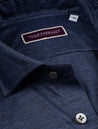 Louis Copeland Fine Wool Shirt Blue AI2