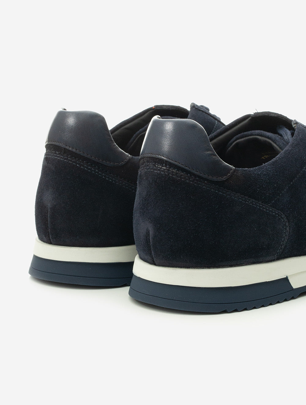 Loake Shoe Makers Bannister Suede Trainer Navy AI3