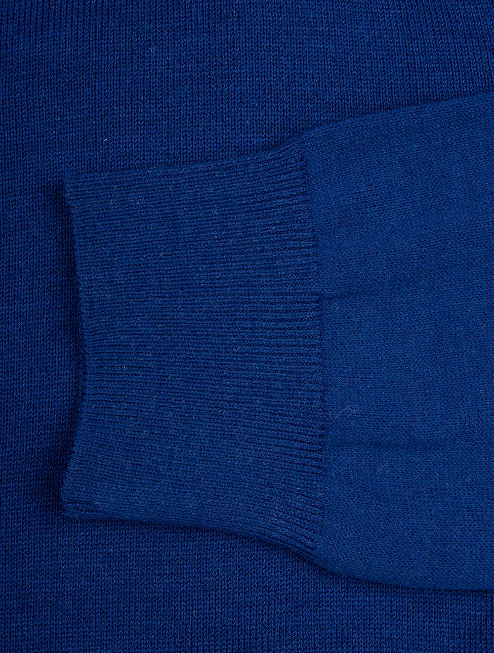 Paul And Shark Mockneck Half Zip Knitwear Blue AI2