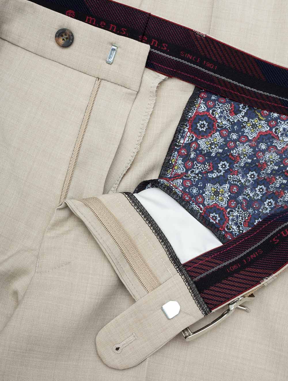 Mobil Stretch Wool Trouser Beige AI3