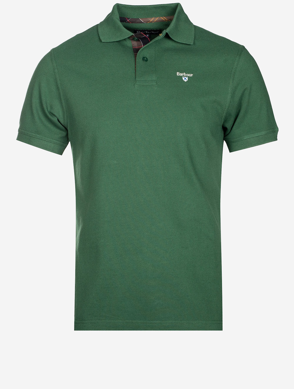 Tartan Pique Polo Racing Green