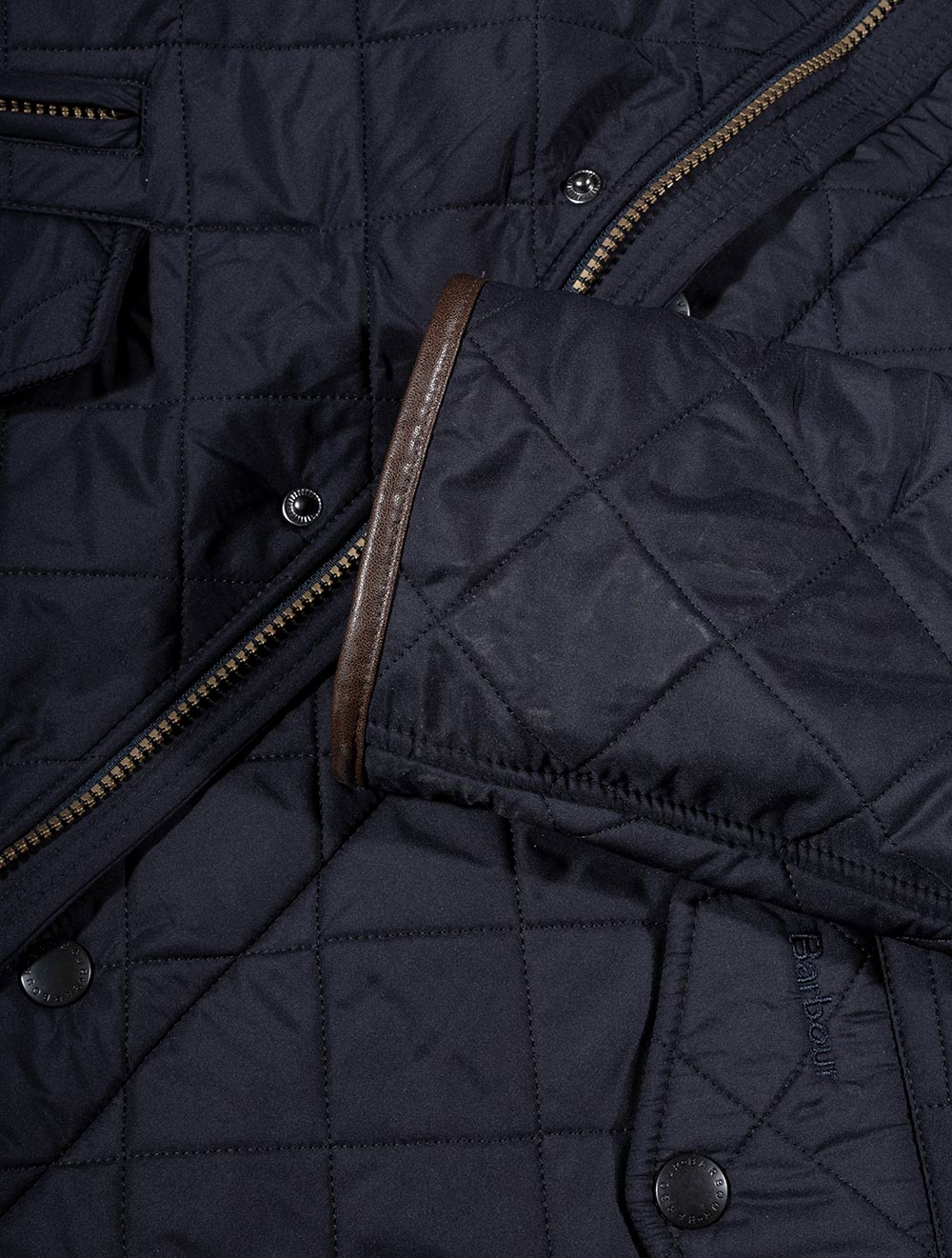 Powell Quilted Jacket Navy