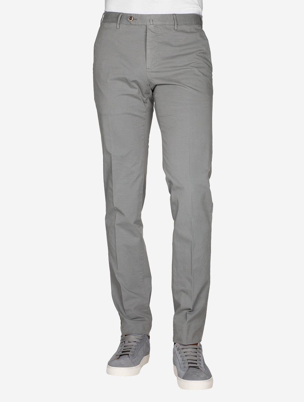 Pt01 Light Stretch Gabardine Trouser Grey AI1