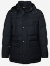 Canali Padded Coat Navy MI