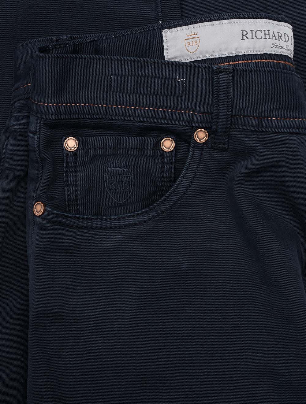 Richard J Brown Milano Luxury Denim Jean Navy AI3