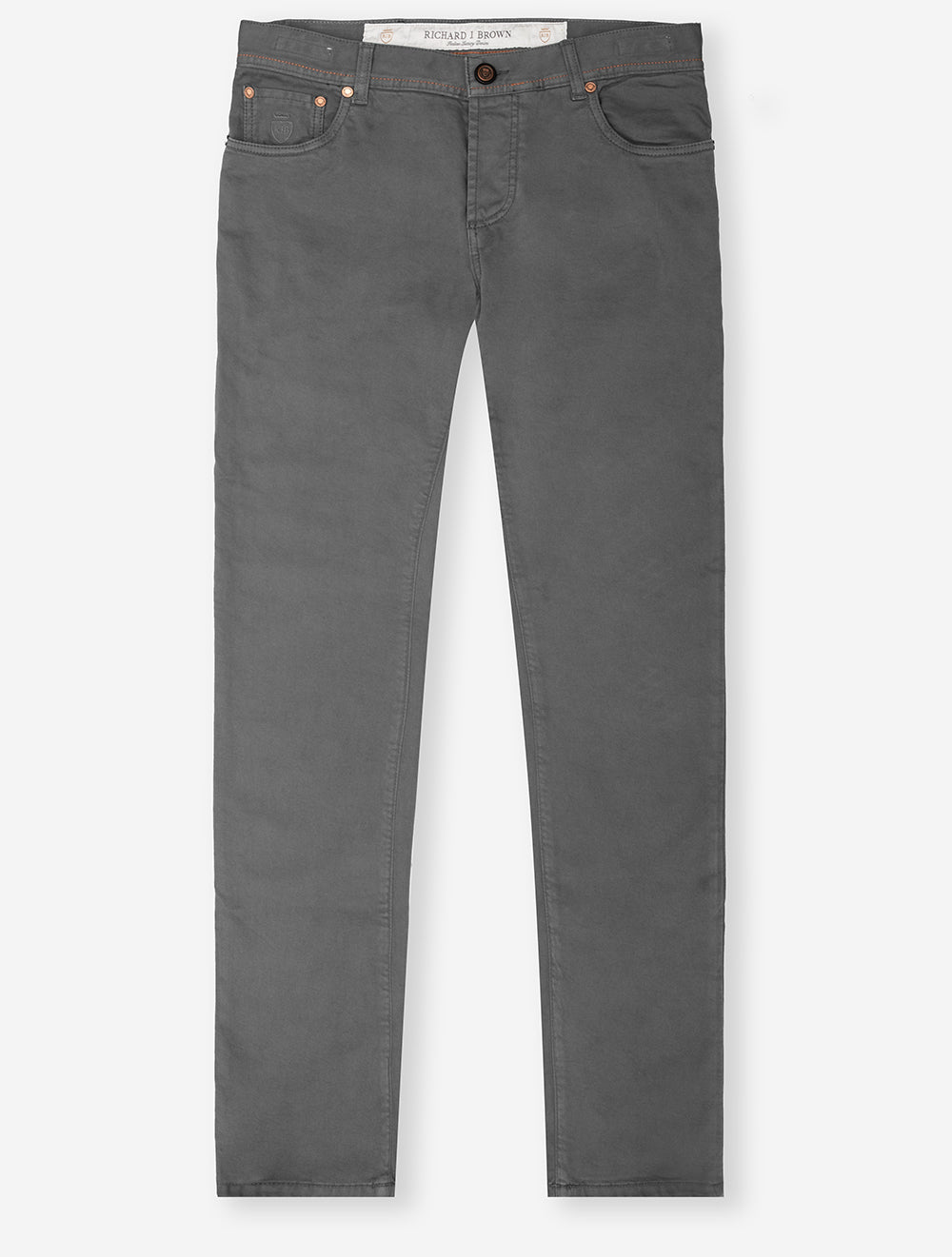 Richard J Brown Milano Luxury Denim Jean Taupe MI