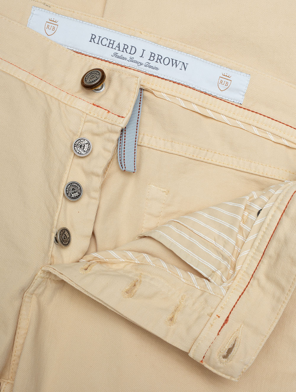 Richard J Brown Icon Daily Comfort Jean Yellow AI5