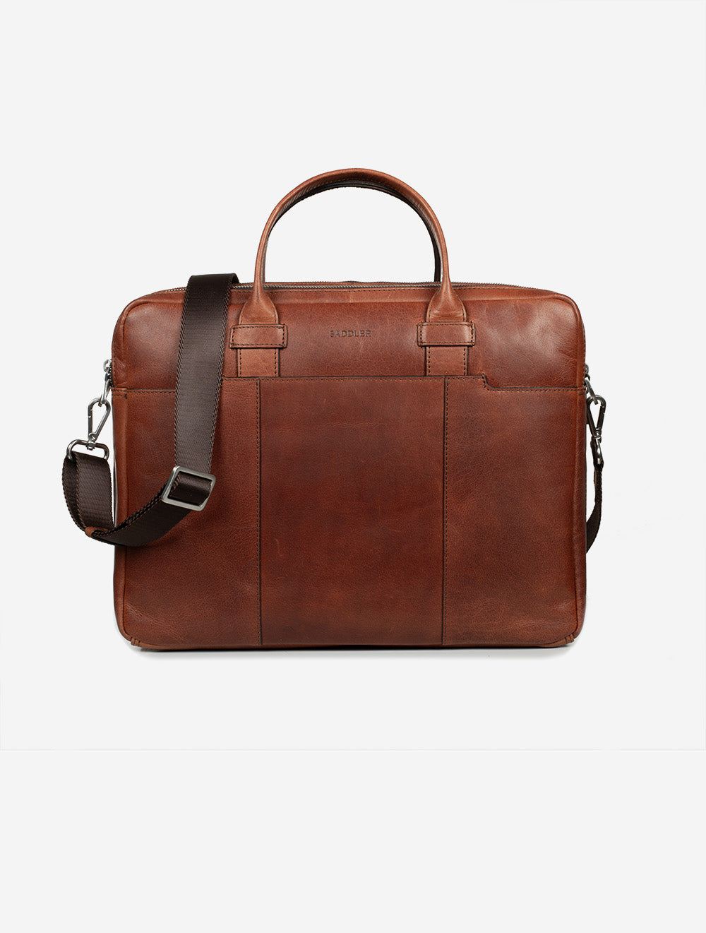 Saddler Vadstena Computer Bag Midbrown MI