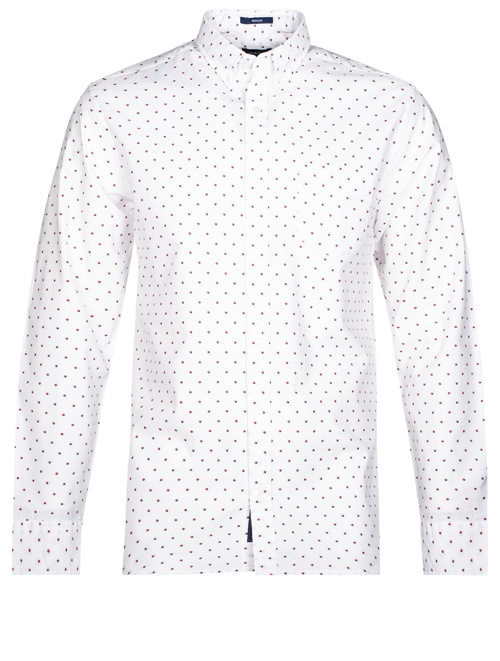 Gant Regular Fit Coupe Dot Buttondown White MI