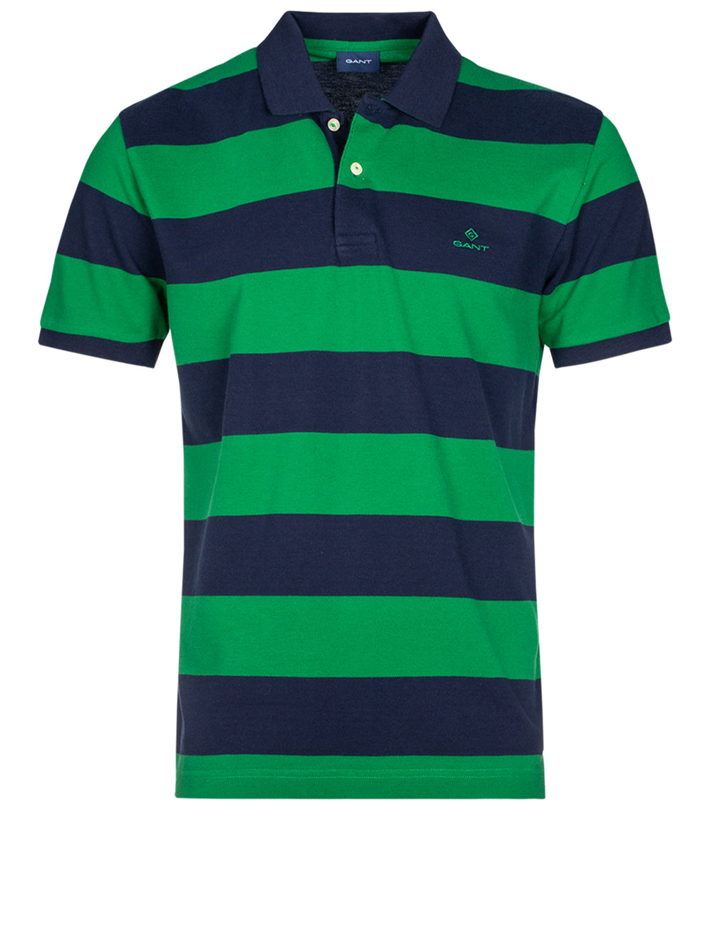 Gant Barstripe Pique Ss Rugger Lavish Green MI