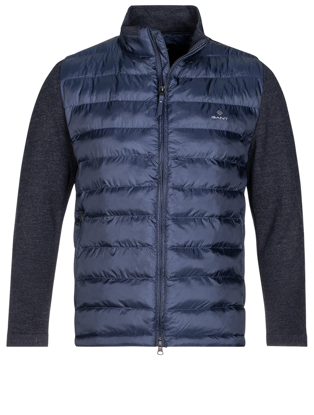 Gant Mixed Media Light Padded Jacket Evening Blue MI