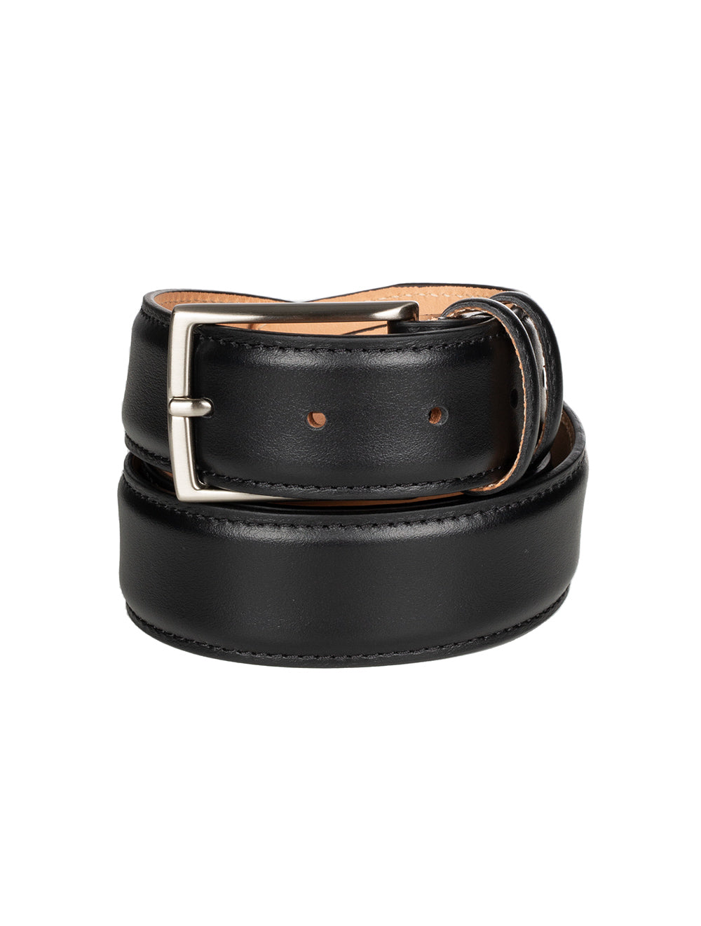 Louis Copeland Leather Belt Black MI