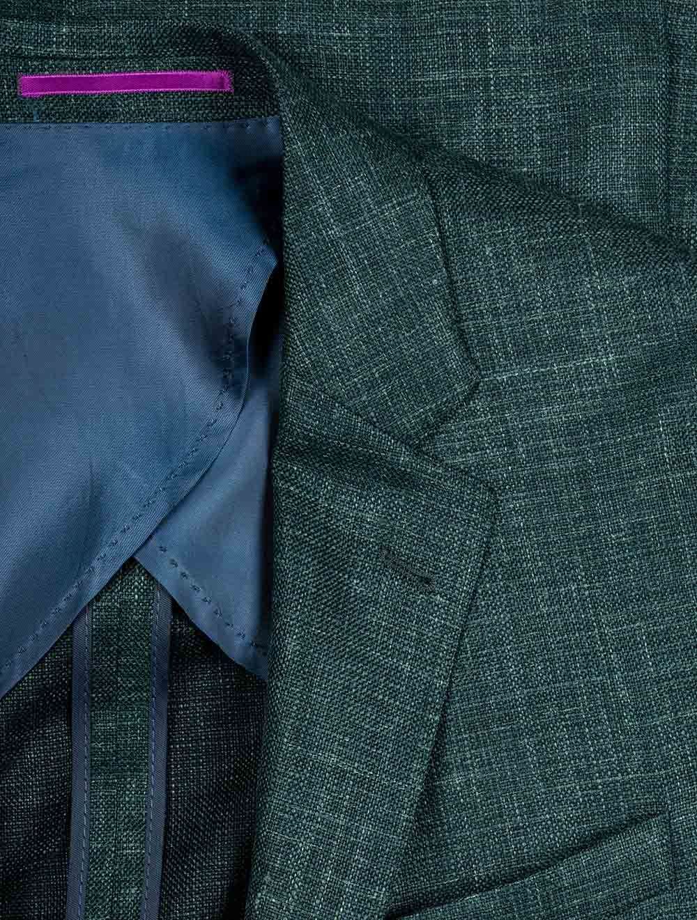 Louis Copeland Fleck Loro Piana Blazer Green AI2