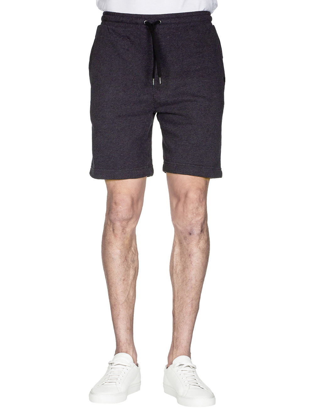 Derek Rose Basel Sweat Shorts Navy AI1