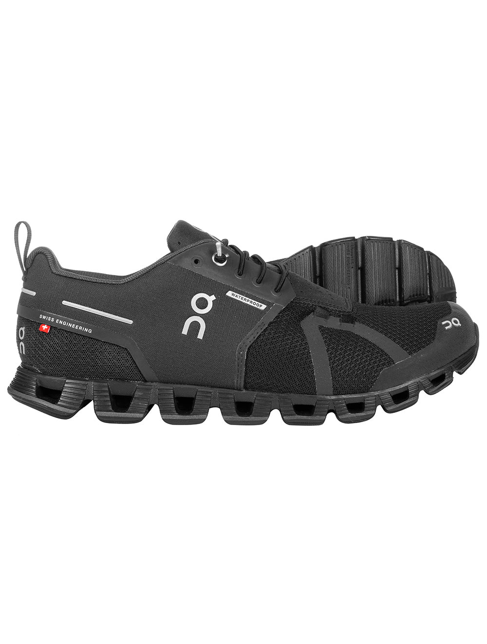 On-running Cloud Waterproof Runners Black/lunar AI1