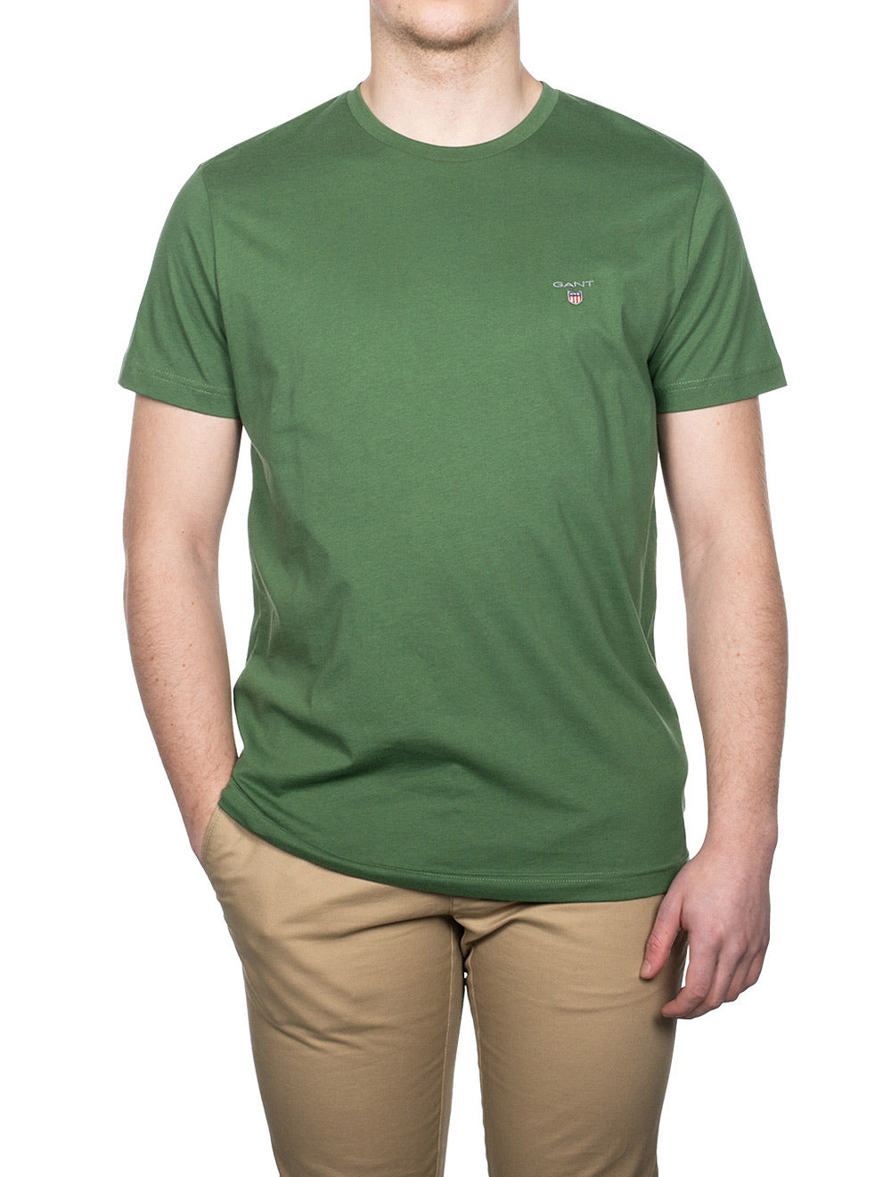 Gant Original T-Shirt Leaf Green AI1