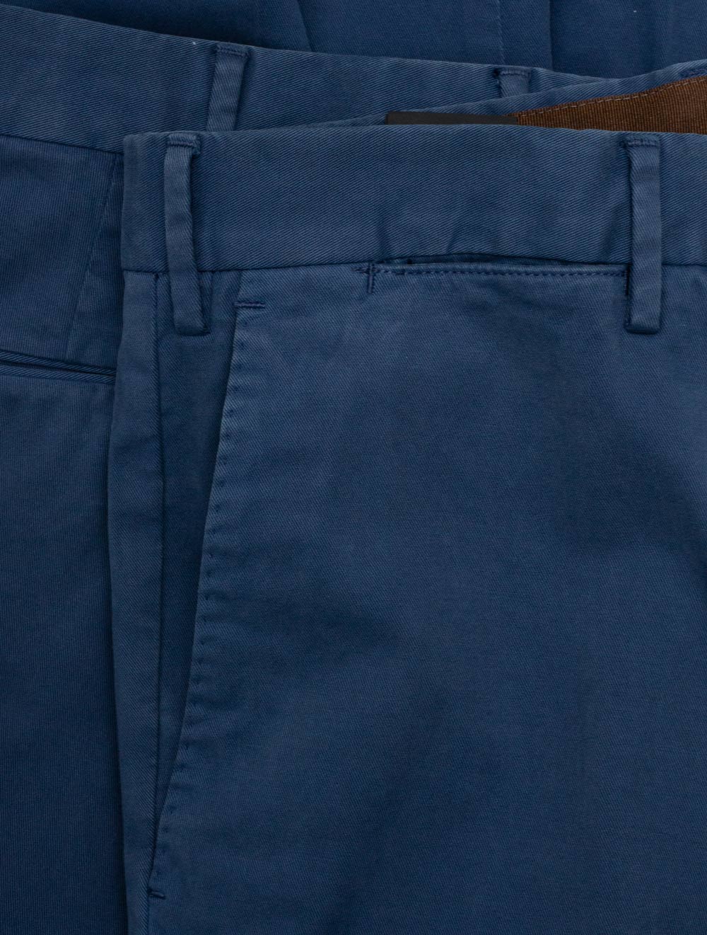 Pt01 Cotton Chino Trouser Blue AI3