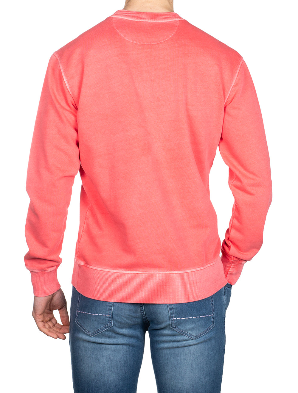 Gant Sunfaded Crewneck Sweater Watermelon Pink AI2