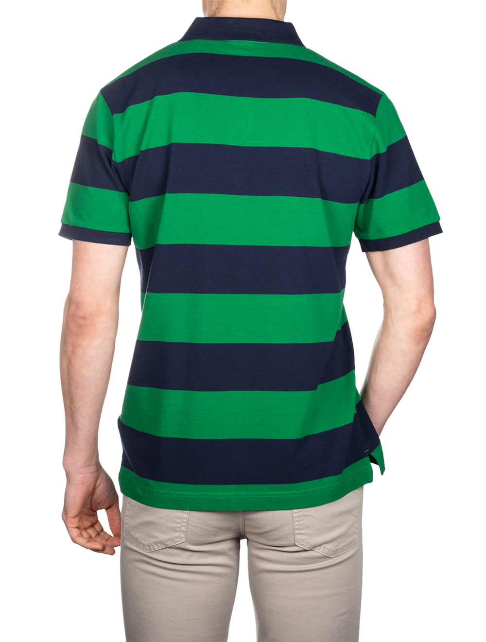 Gant Barstripe Pique Ss Rugger Lavish Green AI2