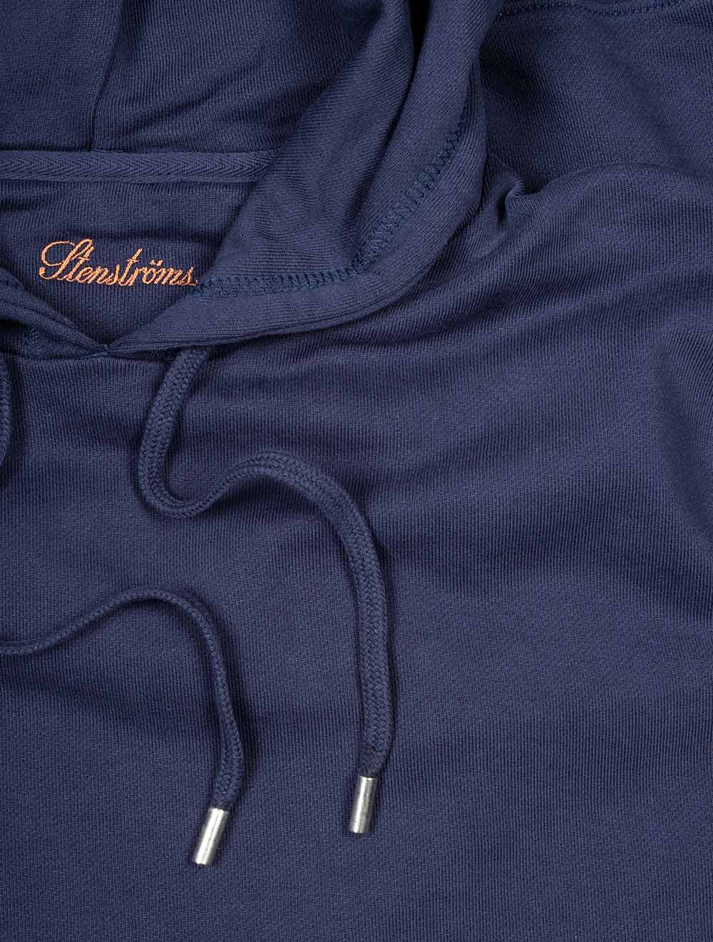 Stenstroms Cotton Hoodie Navy AI2